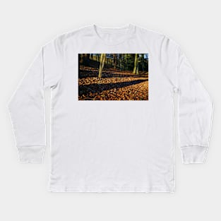 Carpet Of Red Kids Long Sleeve T-Shirt